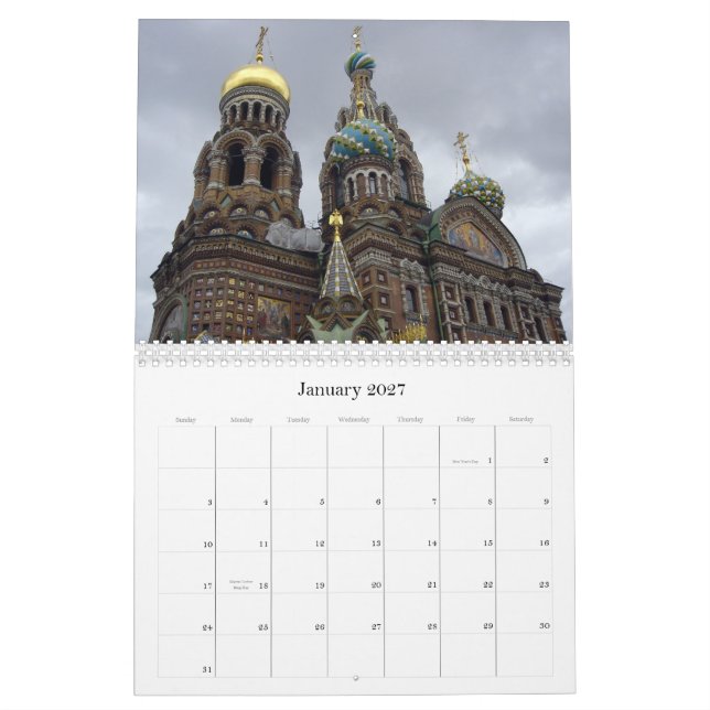 Calendário 2012: Inspiração em todo o mundo (Jan 2027)