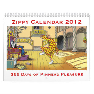 CALENDÁRIO 2012 ZIPPY