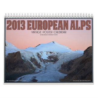 Calendário 2013 cumes europeus