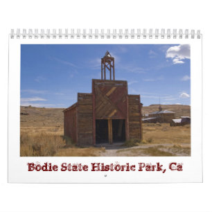 Calendário 2013 da cidade fantasma de Bodie