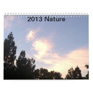 Calendário 2013 da natureza por CCandLexi