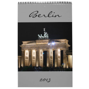 calendário 2013 de Berlim