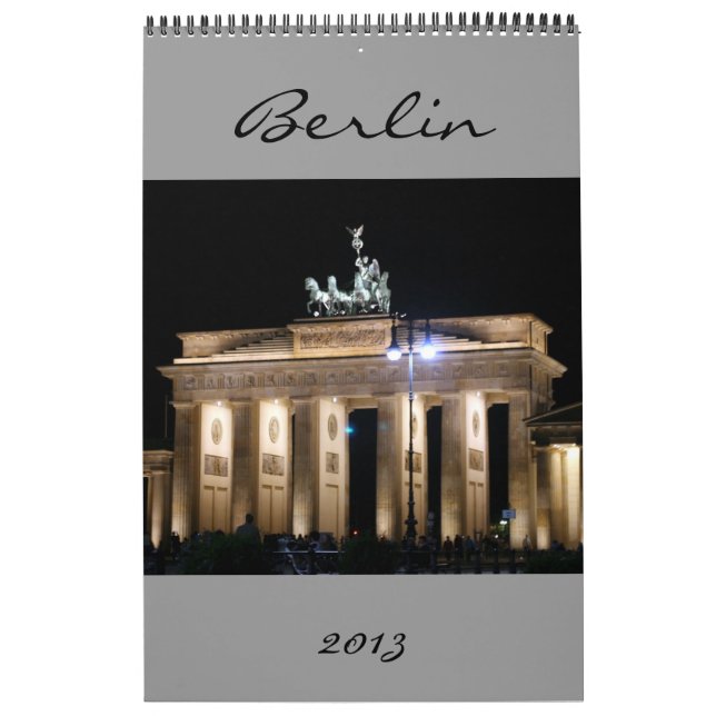 calendário 2013 de Berlim (Capa)