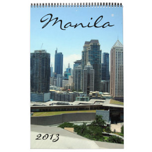 calendário 2013 de manila