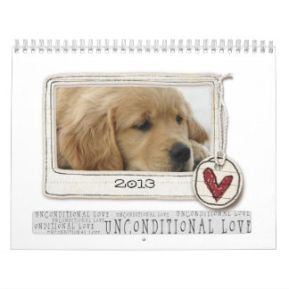 calendário 2013 do cão da foto