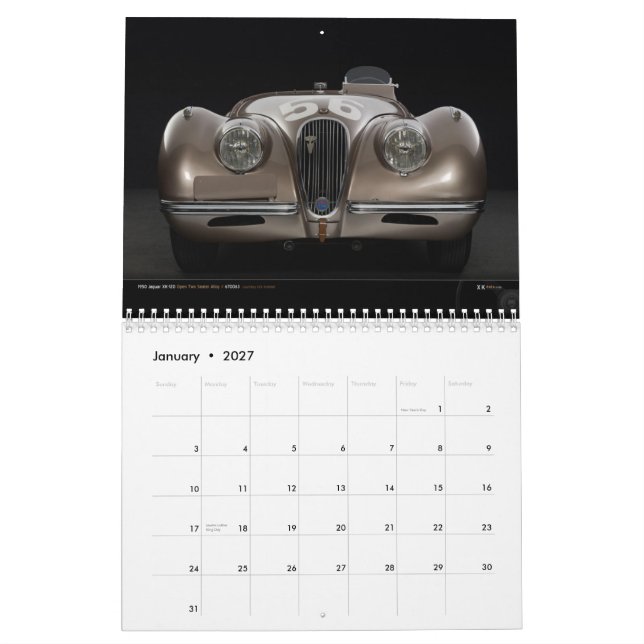 Calendário 2013 Fundraising de XKdata (Jan 2027)