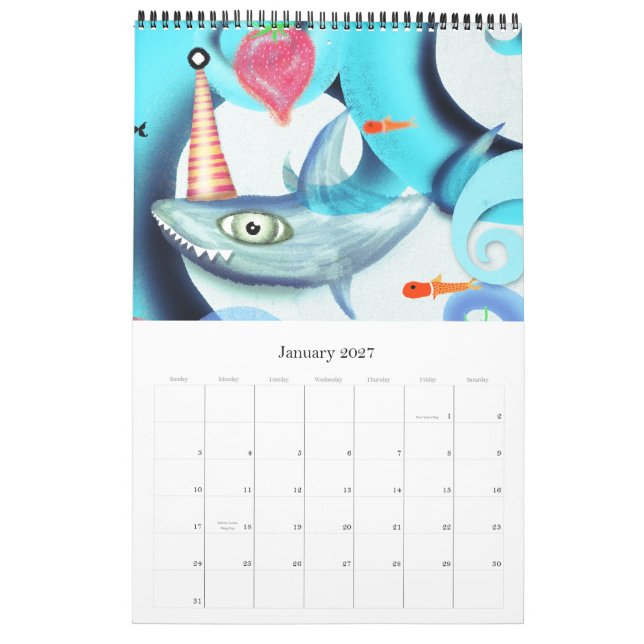 Calendário 2013 Ilustrações Imaginárias (Jan 2027)