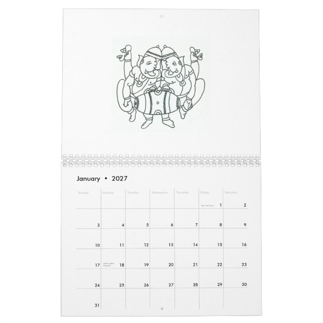 calendário 2014 (Jan 2027)
