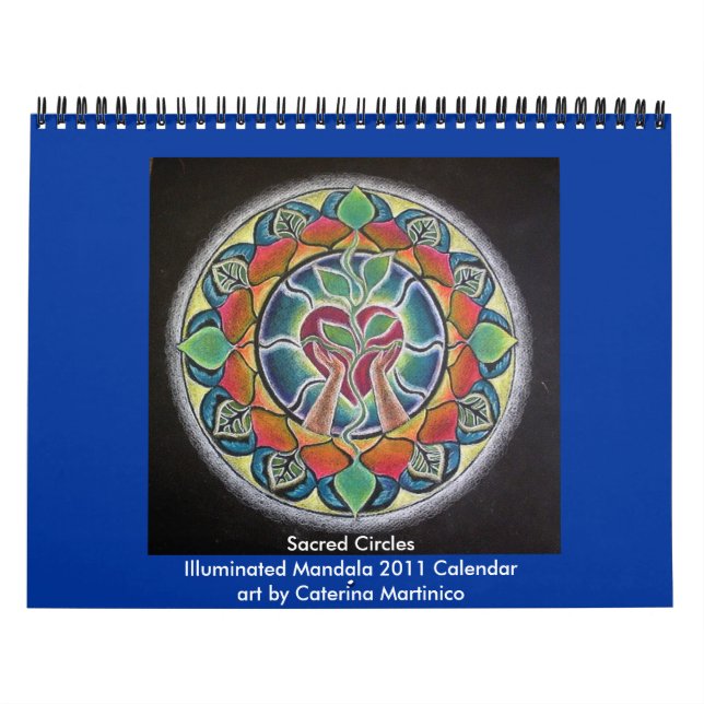 Calendário 2014 círculos sagrados iluminaram a mandala 2013 (Capa)