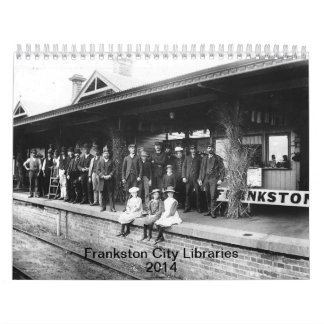 Calendário 2014 das bibliotecas de cidade de