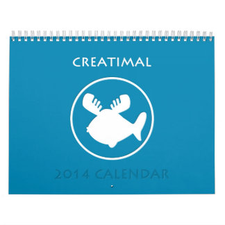 Calendário 2014 de Creatimal