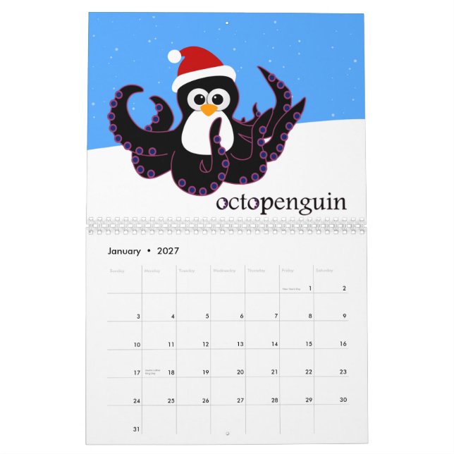 Calendário 2014 de Creatimal (Jan 2027)