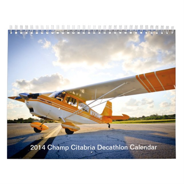Calendário 2014 do Decathlon de Citabria do (Capa)