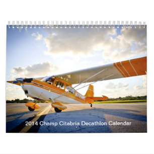 Calendário 2014 do Decathlon de Citabria do