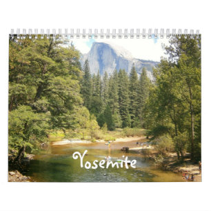 Calendário 2014 do parque nacional de Yosemite