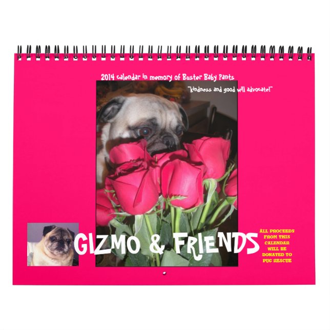 CALENDÁRIO 2014 DO SALVAMENTO DO PUG (Capa)