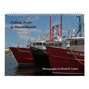 Calendário 2014 dos barcos de pesca de