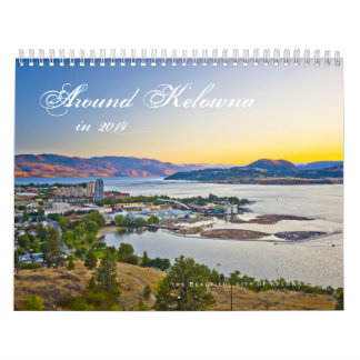 Calendário 2014 no Okanagan