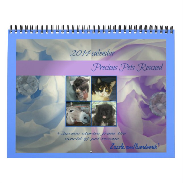 Calendário 2014 - Precioso Pets Resgatado (Capa)