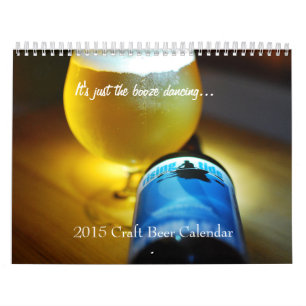 Calendário 2015 da cerveja do artesanato