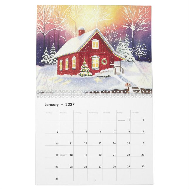 Calendário 2015 das belas artes (Jan 2027)