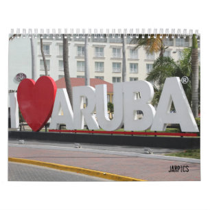 Calendário 2015 de Aruba