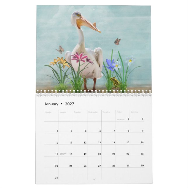 Calendário 2015 de coisas bonitas (Jan 2027)