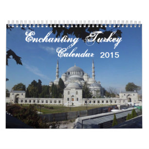 Calendário 2015 de Enchanting Turquia