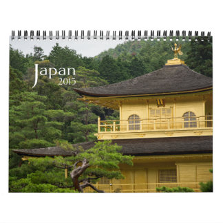 Calendário 2015 de Japão