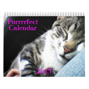 Calendário 2015 dos gatos e dos gatinhos