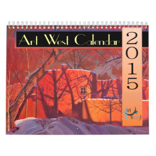 Calendário 2015 ocidental da arte ENORME