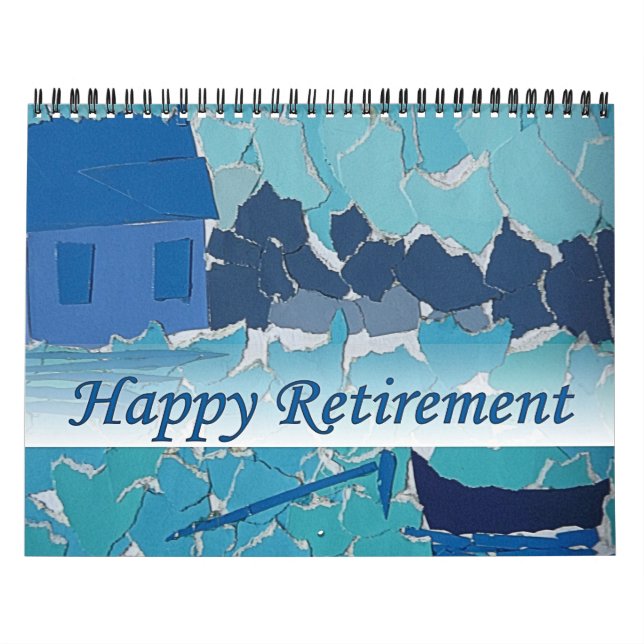 Calendário 2016 Art Blue BoatDuas Página (Capa)
