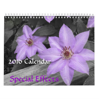 Calendário 2016 - Calendário de Efeitos Especiais