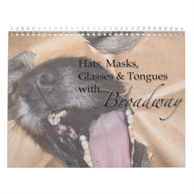 Calendário 2016 com Broadway (Capa)
