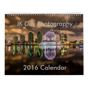 Calendário 2016 da natureza da fotografia do dia