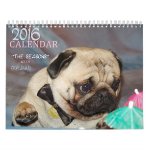 Calendário 2016 de Europug "as estações com Valli