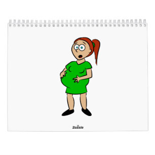 Calendário 2016 do humor da gravidez