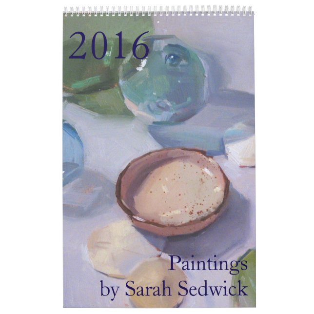 Calendário 2016: Pinturas de Sarah Sedwick (Capa)