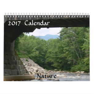 Calendário 2017-Calendário da Natureza