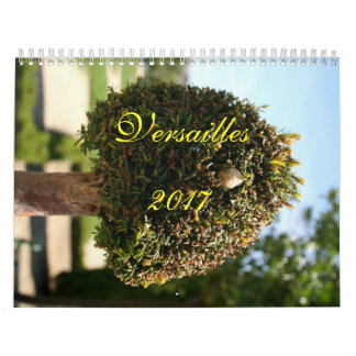 Calendário 2017 de Versalhes