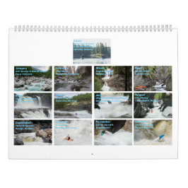 Calendário 2017 de Whitewater