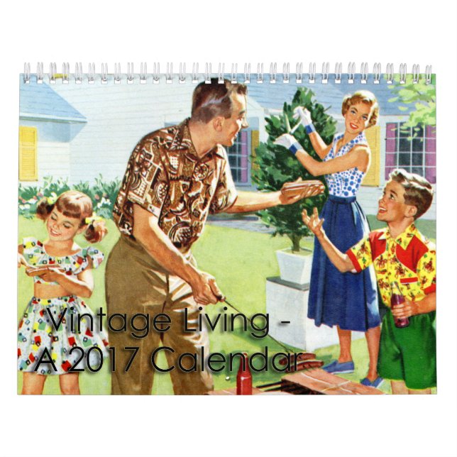 Calendário 2017 vivo do vintage (Capa)