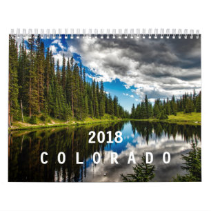 Calendário 2018 Colorado