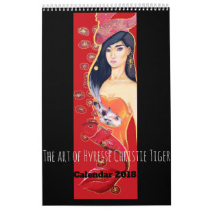 Calendário 2018 da arte