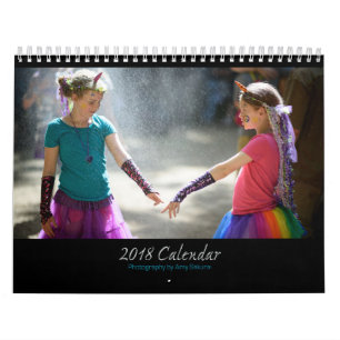Calendário 2018 da foto do Amy