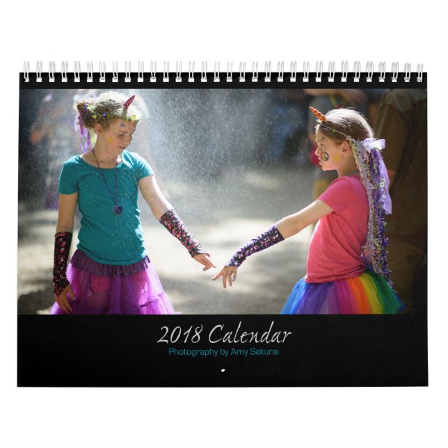 Calendário 2018 da foto do Amy (Capa)