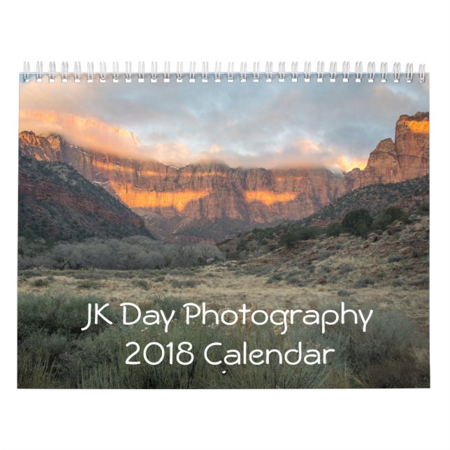 calendário 2018 da fotografia da natureza das (Capa)