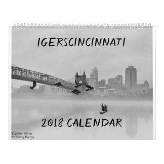 Calendário 2018 de IgersCincinnati