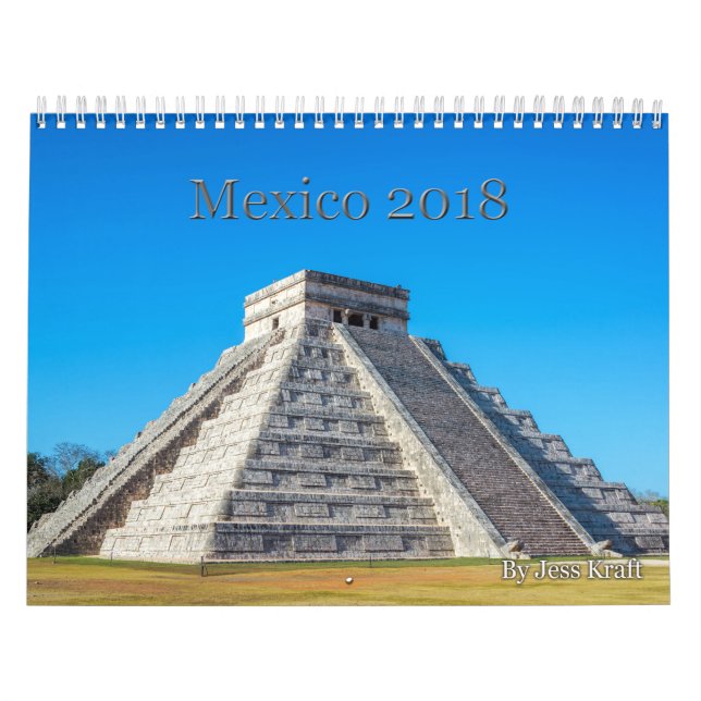 Calendário 2018 de México (Capa)