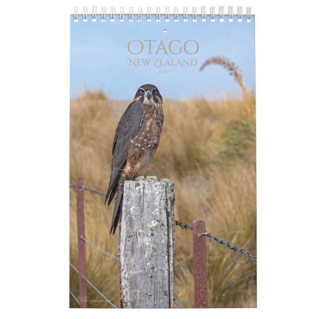 Calendário 2018 de Otago (Capa)